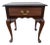 Vintage Queen Anne Style One-Drawer End Table For Sale
