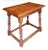 Mid-Century Modern Mid Century Modern English Joint Solid Mahogany Turned Legs Bench / Low Stool For Sale - Image 3 of 9