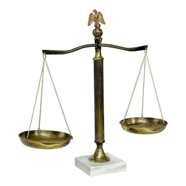 Mid Century Scale of Justice For Sale