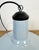 Industrial Light Blue Enamel Factory Pendant Lamp, 1960s For Sale - Image 12 of 18