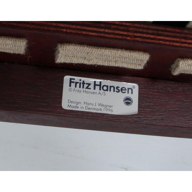 Model 4283 Chinese Chair attributed to Hans J. Wegner for Fritz Hansen For Sale - Image 6 of 8