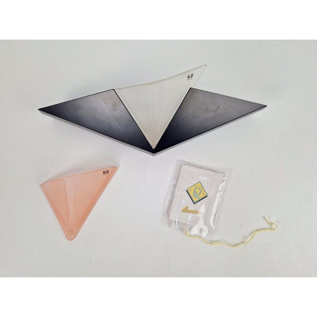 G2 Vetri Murano Glass & Metal Wall Lamp from Vetri For Sale - Image 4 of 18