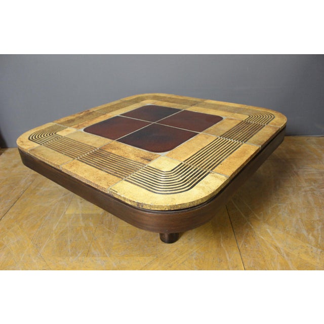 Mambo Model Coffee Table by Roger Capron, 1974 For Sale - Image 14 of 15