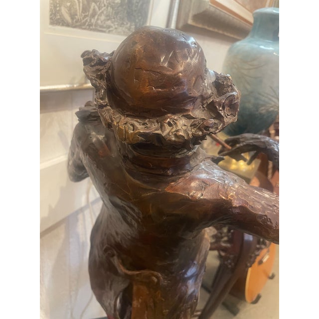 A beautiful stylized Bronze of Beethoven entitled “The Music of Beethoven “ by Mark Tochilkin 1958- still working. Signed...