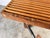 1970s Mid-Century George Nelson-Style Slatted Bench or Coffee Table/ Sold For Sale - Image 11 of 12
