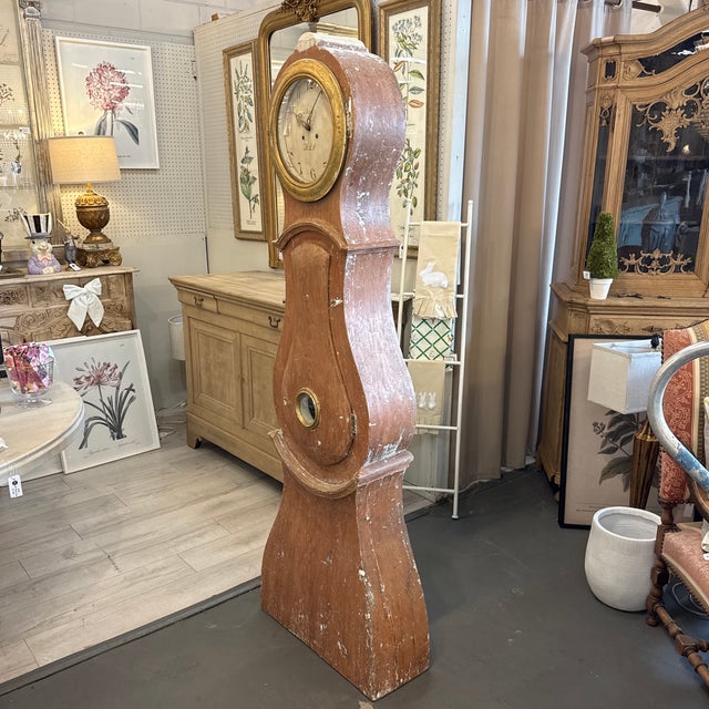 Early 19th Century Signed 19th. C. Swedish Mora Clock For Sale - Image 5 of 12