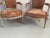Louis XVI Style Armchairs in Patinated Beechwood, 19th Century, Set of 2 For Sale - Image 4 of 18