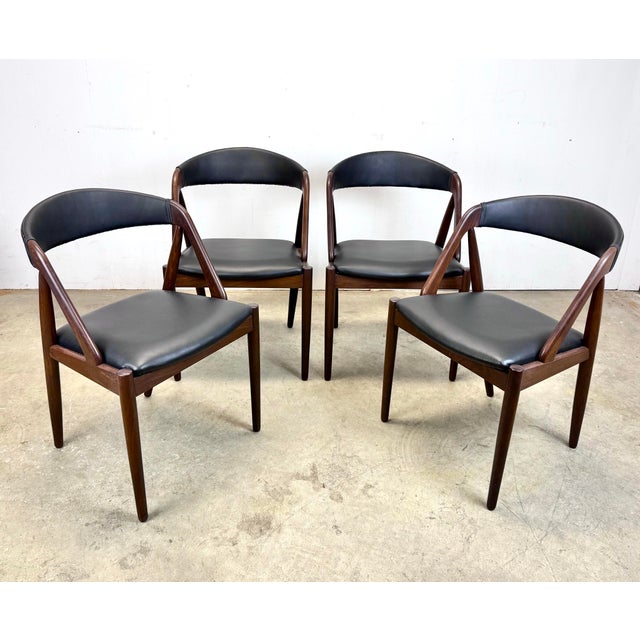 1960's Mid Century Danish Modern Model #31 Chairs by Kai
