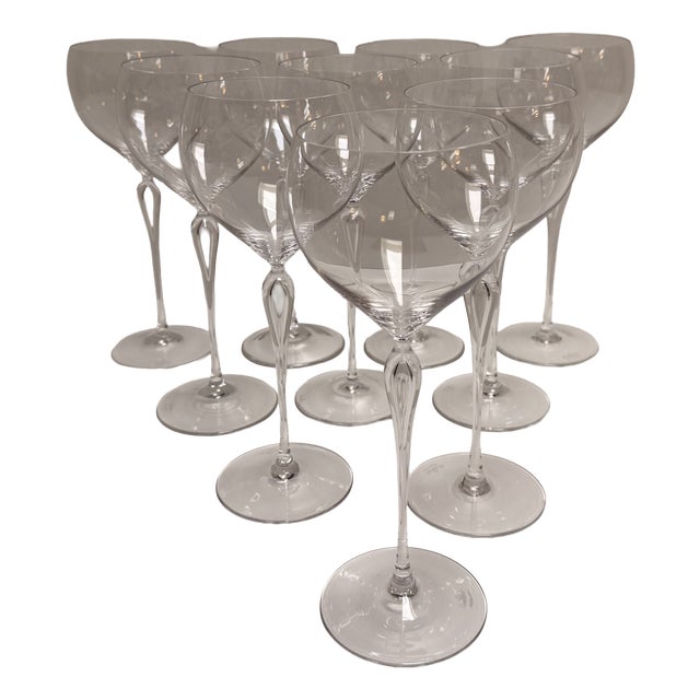 Maitre Red Wine Glass Balloon form Rosenthal, 1990s, Set of 10 For Sale