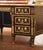 French 19th Century French Louis XVI Mahogany, Bronze & Leather-Top Partner Desk For Sale - Image 3 of 15