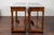 Pair of French 1860s Napoleon III Period Walnut Console Tables with Marble Tops For Sale - Image 4 of 12