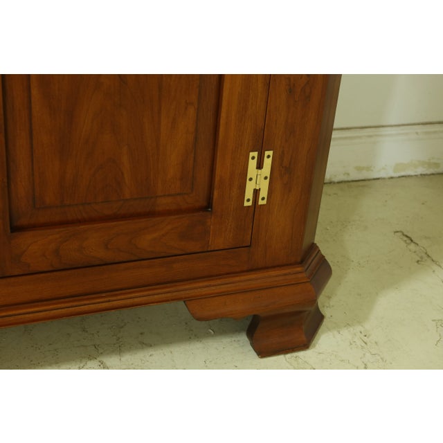 Brown Henkel Harris Cherry Welford Corner China Cabinet For Sale - Image 8 of 13