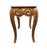 Brown Bernhardt Furniture Walnut Finished Italian Rococo Baroque Revival 60" Console Table W. Granite Top 423-911 For Sale - Image 8 of 9