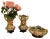 Majolica Planter Vases and a Cachet Pot - Set of 3 For Sale - Image 10 of 11