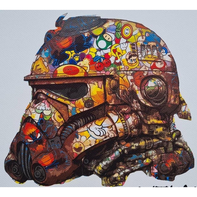 Pop Art Death Nyc * Storm Trooper * 45 X 32 Cm * Signed * Limited * Certificate For Sale - Image 3 of 11