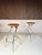 Postmodern Chromed Steel and Beech Bar Stools, Italy, 1990s, Set of 2 For Sale - Image 9 of 11