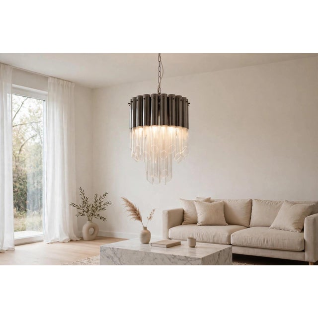 Vintage Space Age Pendant Lamp attributed to Goffredo Reggiani, 1970s For Sale - Image 6 of 6