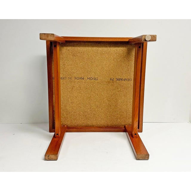 Late 20th Century Tile Top Coffee or Side Table by Trioh Denmark For Sale - Image 5 of 8
