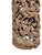 19th-Century Southeast Asian Hand-Carved Teak Temple Pillar Wrap Sculpture For Sale - Image 10 of 18