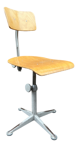 Industrial Desk Chair by Friso Kramer for Ahrend De Cirkel, 1960s