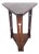 20th Century Arts and Crafts English Triangular Occasional Tripod Table, 1960 For Sale