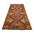 Vintage Hand Knotted Neutral Color Turkish Large Runner Rug - 4′5″ X 10′6″ For Sale