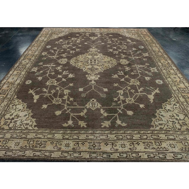 Turkish Oushak Rug 9'2" x 11'8" #18533 Explore a curated collection of hallway runners, wool rugs, and handmade...