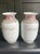 Gorgeous condition. This matched petite pair of Chinese Jingdezhen famille rose vases will make the perfect set for your...