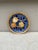 Very rare small Majolica Palissy wall platter signed Auguste de Chauvigne dated 1829. Auguste de Chauvigne ( 1829-1904)...