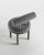 Collector Moca Chair in Boucle Charcoal by Studio Rig For Sale - Image 4 of 5