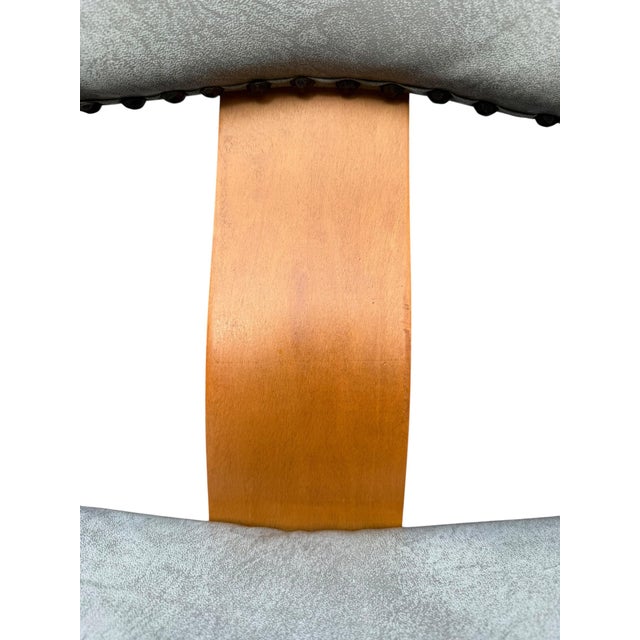 Pair of Mid-Century Modern Armchairs by Custom & Modern Upholstering Co., Gardner Ma, C. 1950 For Sale - Image 14 of 18