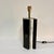 Large Geometric Black and White Marble Table Lamp, Italy, 1970s For Sale - Image 4 of 6