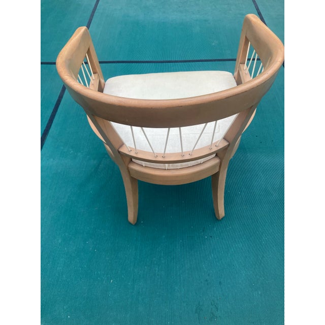 American 1950s Edward Wormley Elm Arm Chair by Drexel Precedent For Sale - Image 3 of 10