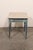 Swedish 19th C. Accent Table, Blue & Taupe For Sale - Image 9 of 11