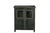Indian Vintage Indian Painted Teakwood Small Bookcase For Sale - Image 3 of 5