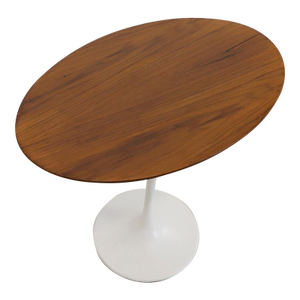 1960s Attributed to Eero Saarinen for Knoll Rare Oval Tulip Side Table