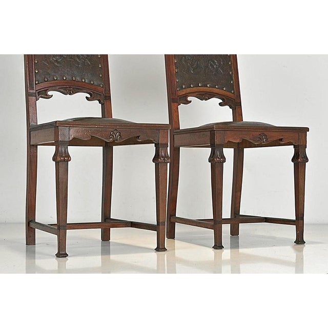 Art Nouveau Chairs, Germany, 1908, Set of 2 For Sale - Image 5 of 16