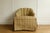 Mid-Century Modern Set of 2 Attributed Baker Furniture Custom Re-Upholstered Swivel Armchair For Sale - Image 3 of 5