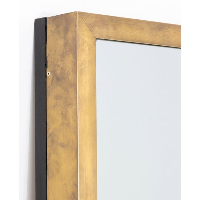 1970s Modern Brass Infinity Full-Length Mirror, 1970s For Sale - Image 5 of 10