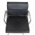 Ea-208 Softpad Chair in Black Leather by Charles Eames for Vitra For Sale - Image 5 of 7