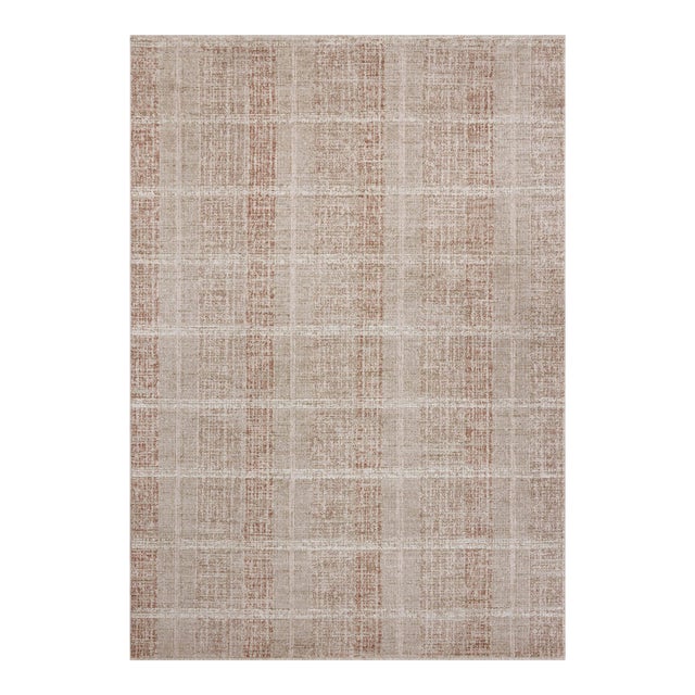 Angela Rose x Loloi Ember Clay / Sand 7'-10" x 10' Area Rug For Sale