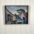 Mid Century Swedish Modernist Harbour Oil Painting by Tor Andersson For Sale - Image 15 of 18