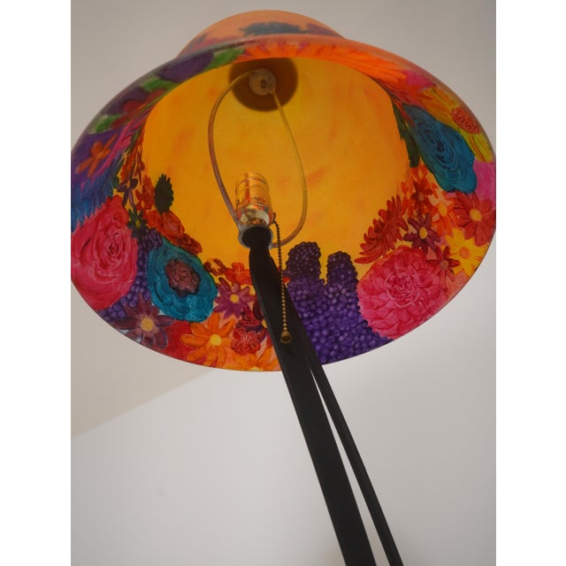 1970s Pair Industrial Studio Crafted Iron Floor Lamps For Sale - Image 5 of 15