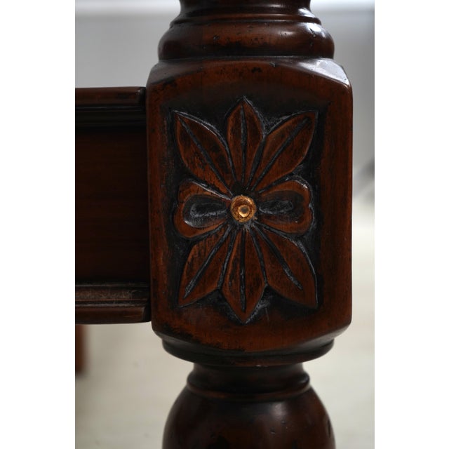 Francesco Molon Mahogany King Size Poster Bed For Sale - Image 9 of 17
