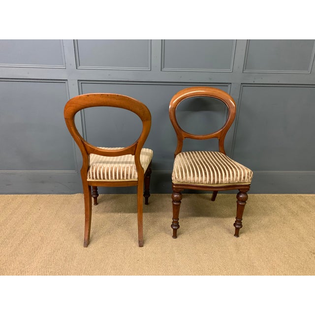 Wood Victorian Mahogany Chairs from Wylie & Lochhead, 1865, Set of 8 For Sale - Image 7 of 16