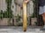 Wood Large 19th Century English Giltwood Convex Mirror With Ebonized Inner Trim For Sale - Image 7 of 10