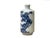 Small Blue White Handpaint Cranes Pine Scenery Graphic Porcelain Vase For Sale - Image 4 of 11