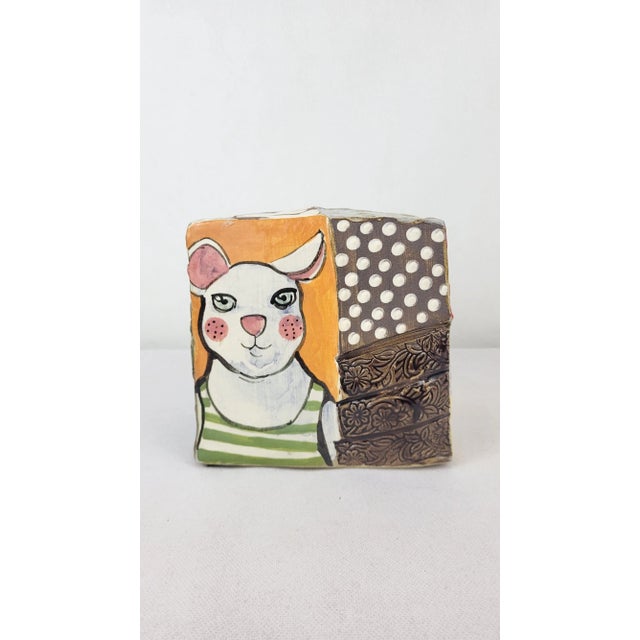 Cubic Sculpture by Mathilde Lemancq For Sale - Image 10 of 13