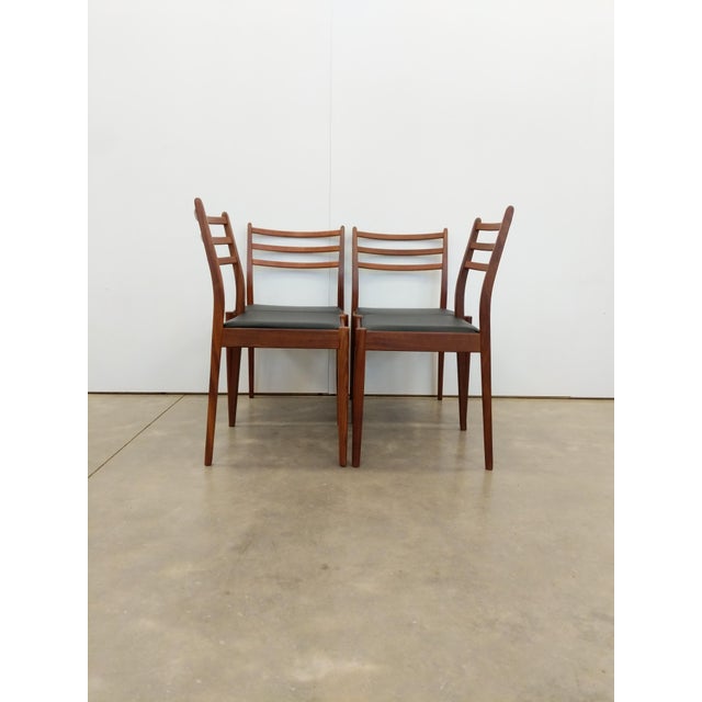 Mid-Century Modern Set of 4 Vintage Mid Century Modern Dining Chairs by G Plan For Sale - Image 3 of 9