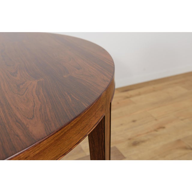 Mid-Century Modern Extendable Dining Table in Rosewood by Severin Hansen for Haslev Møbelsnedkeri, Denmark, 1960s For Sale - Image 13 of 18